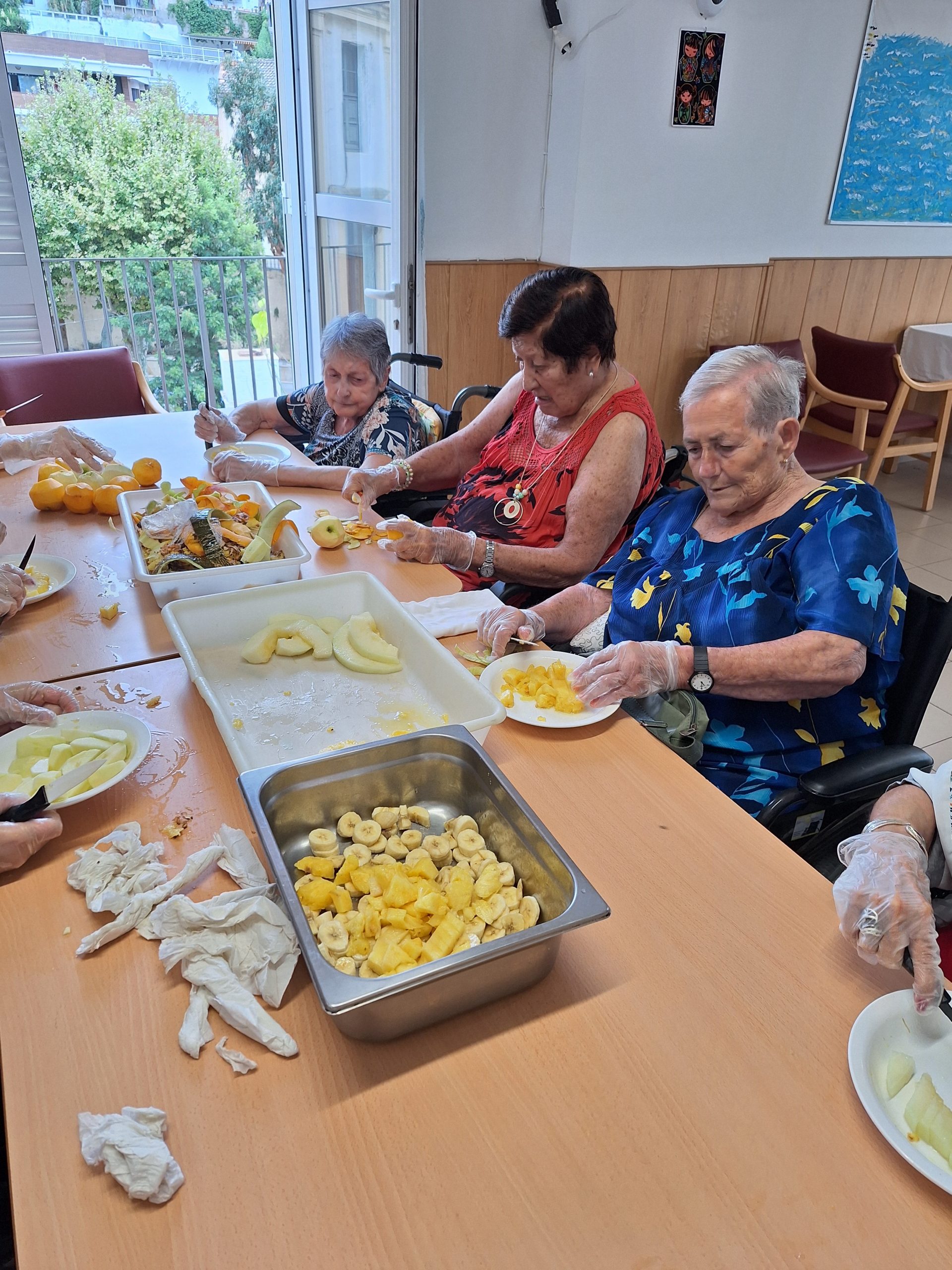 Ajudant a fer les postres